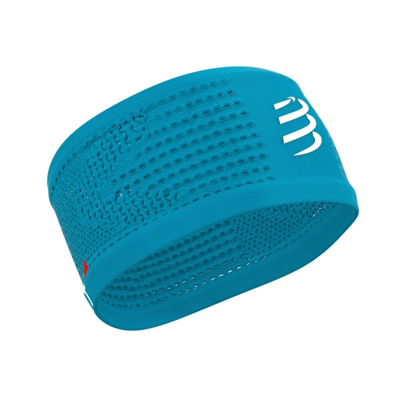 Compressport On/Off Stirnband Blau