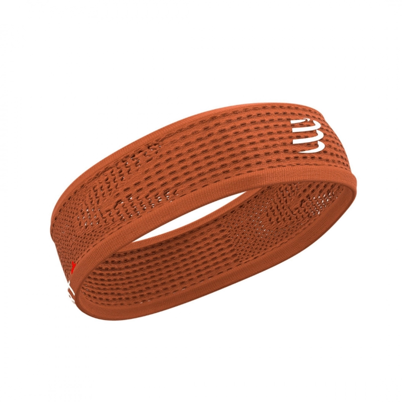 Compressport On/Off Dünnes Stirnband Orange