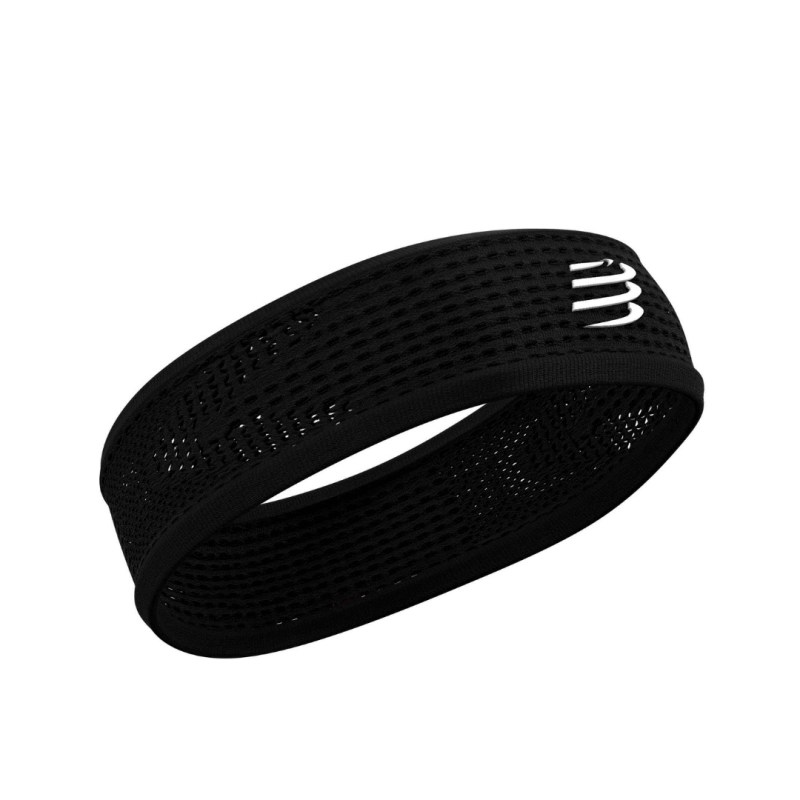 Compressport On/Off Dünnes Stirnband Schwarz