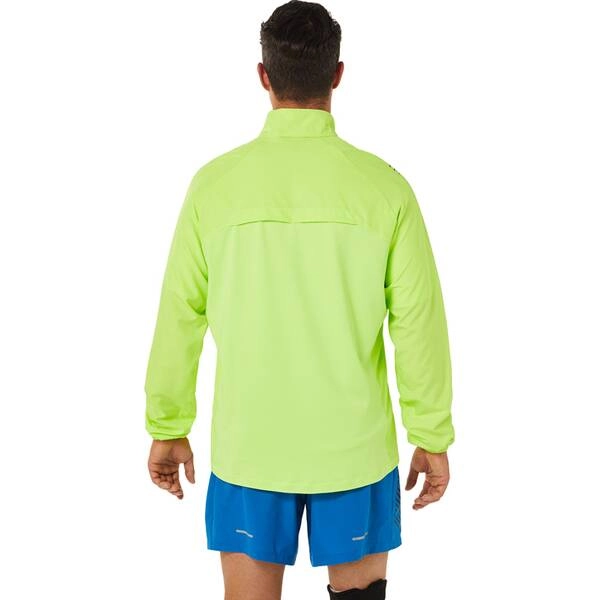 Asics Icon Jacke Limettengrün, Größe S