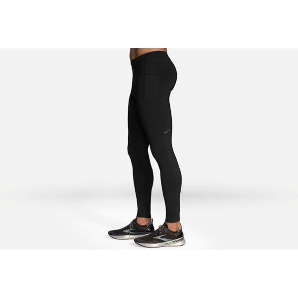 Brooks Source Schwarze Sportleggins, Größe S