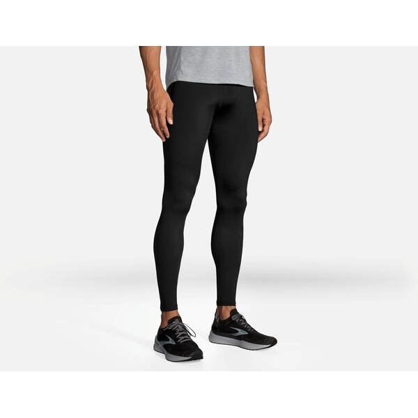 Brooks Source Schwarze Sportleggins, Größe S