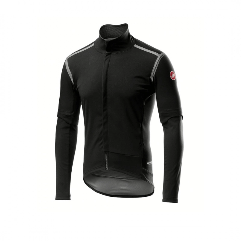 Castelli Perfetto RoS Cabrio Schwarze Jacke für Herren, Größe L
