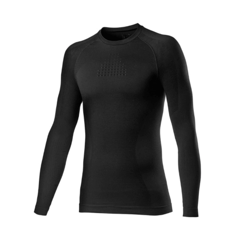 Castelli Core Seamless Langarm-Basisschicht Schwarz, Größe S/M