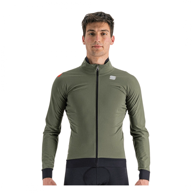 Sportful Fiandre Pro Jacke Olivgrün, Größe M