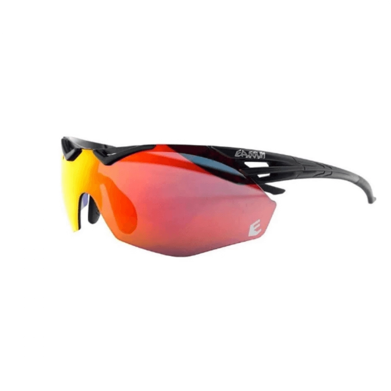 Eassun Avalon Matt Revo Rot Schwarz Sonnenbrille