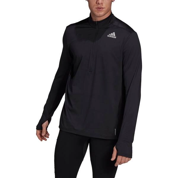 Adidas Own the Run 1/2 ZIP Sweatshirt Schwarz, Größe L