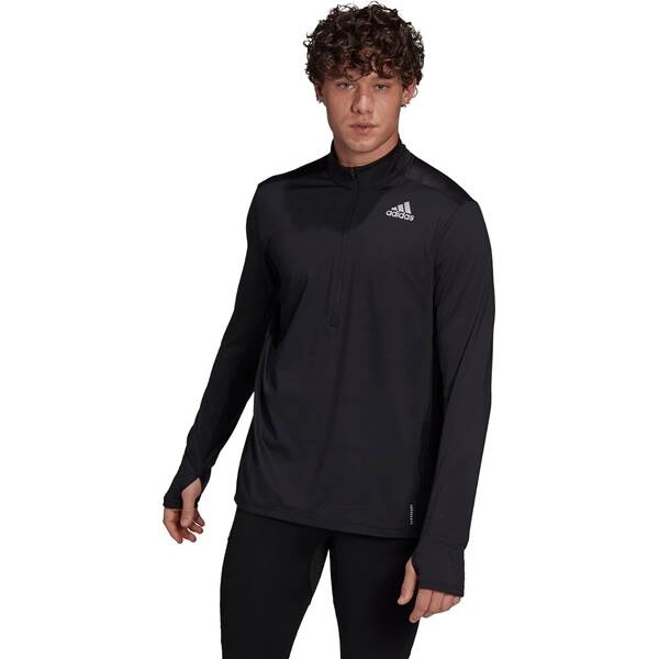 Adidas Own the Run 1/2 ZIP Sweatshirt Schwarz, Größe L