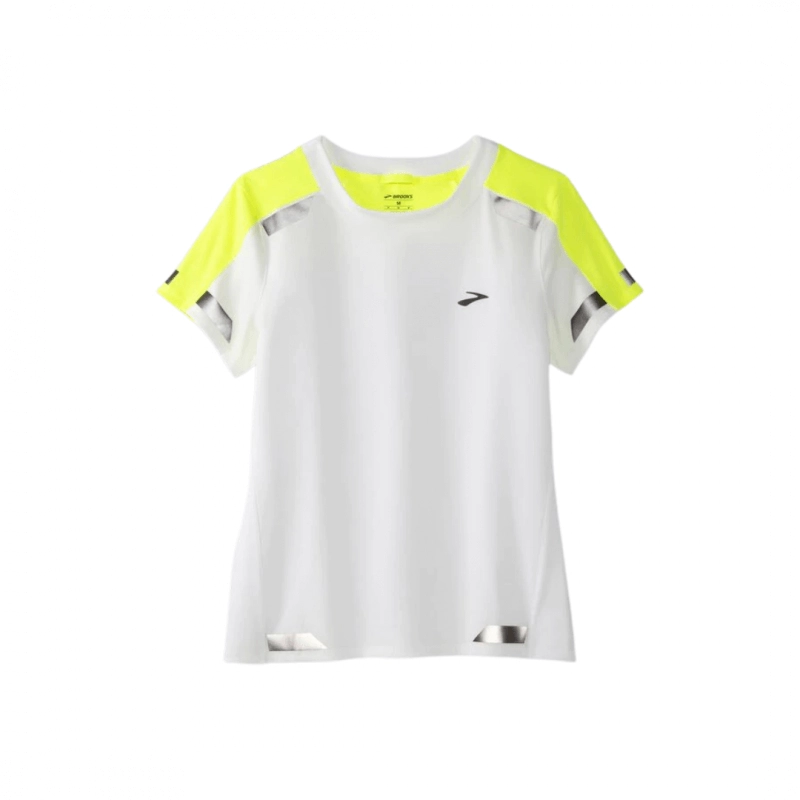 Brooks Run Visible T-Shirt Weiß Dame, Größe S