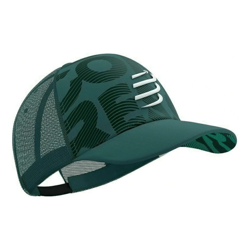 Compressport Trucker Grüne Kappe