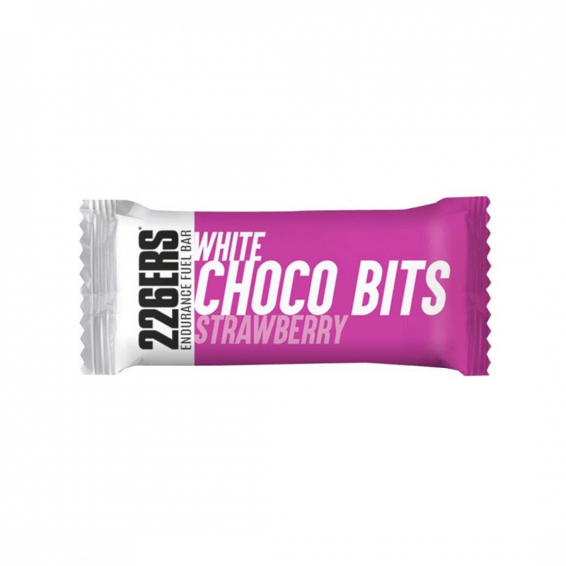 Riegel 226ERS Endurance Bar Choco Bits Weiße Schokolade Erdbeere