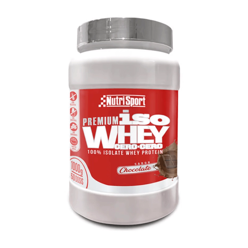 Protein Nutrisport Iso Whey Cero Cero 1KG Schokolade