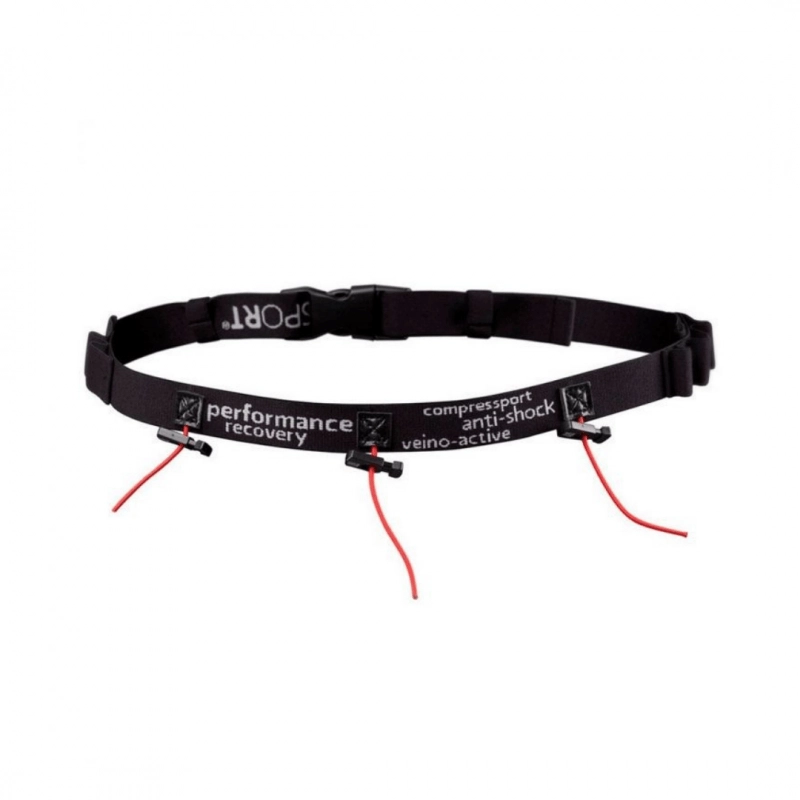 Compressport Portadorsal Gürtel Schwarz, Größe Einheitsgröße