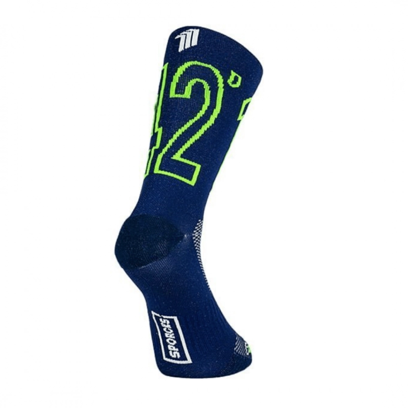 Sporcks 42195 Navy Marathon Socken, Größe S