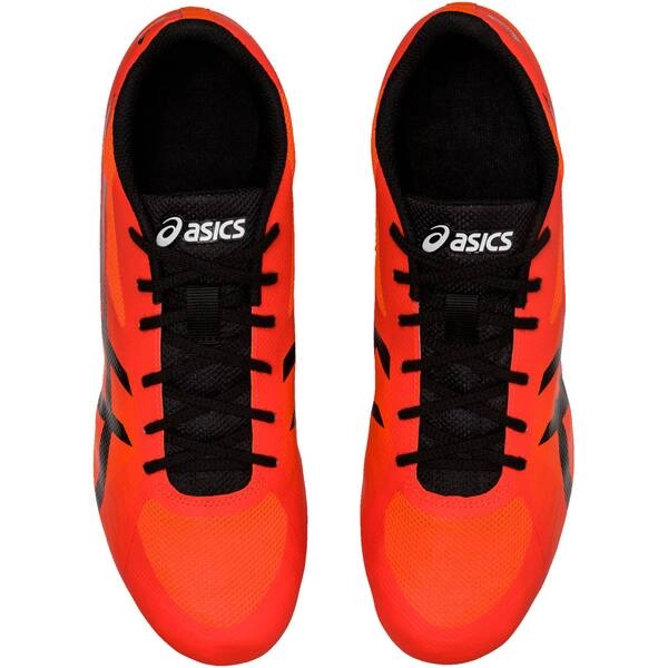 Asics Hyper MD 7 Schuhe Rot Schwarz Unisex, Größe 35.5 EUR