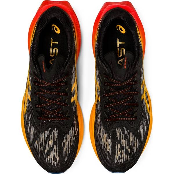 Asics Novablast 3 Schuhe Schwarz Orange AW22, Größe 42 - EUR