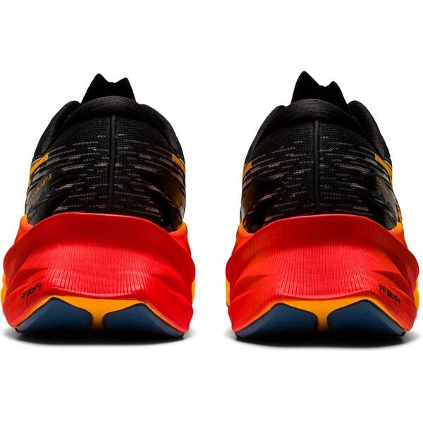 Asics Novablast 3 Schuhe Schwarz Orange AW22, Größe 42 - EUR
