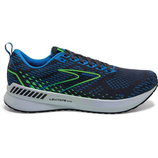 Brooks Levitate GTS 5 Laufschuhe Blau Grün AW21, Größe 44,5 - EUR