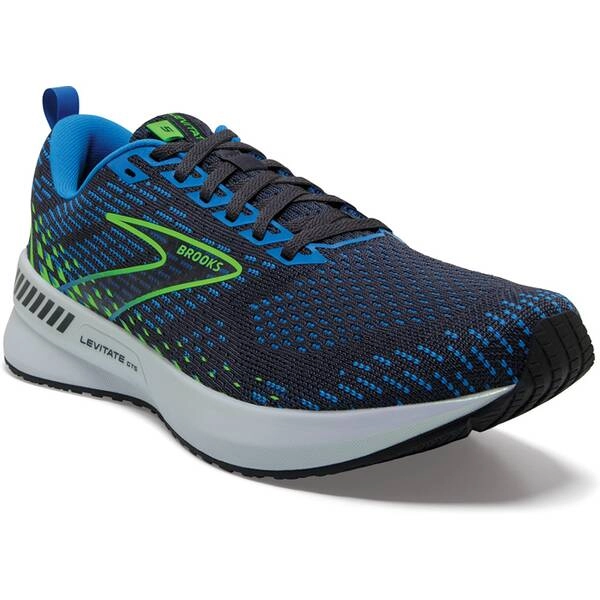 Brooks Levitate GTS 5 Laufschuhe Blau Grün AW21, Größe 44,5 - EUR