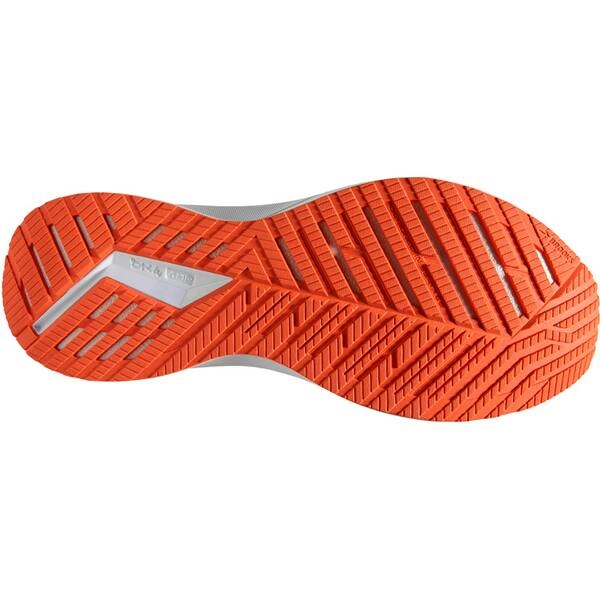 Brooks Levitate 5 Laufschuhe Grau Orange SS22, Größe 41 - EUR