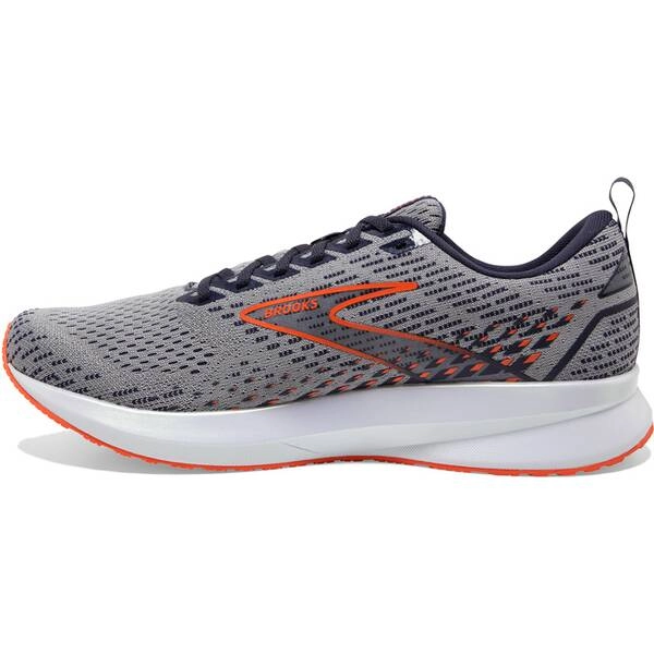 Brooks Levitate 5 Laufschuhe Grau Orange SS22, Größe 42 - EUR