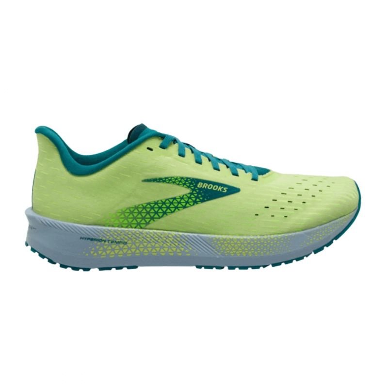 Brooks Hyperion Tempo Dämpfungsschuhe Grün Blau SS22, Größe 42,5 - EUR