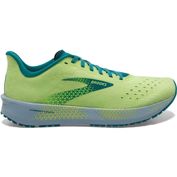 Brooks Hyperion Tempo Dämpfungsschuhe Grün Blau SS22, Größe 42,5 - EUR