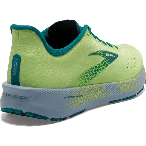 Brooks Hyperion Tempo Dämpfungsschuhe Grün Blau SS22, Größe 44,5 - EUR