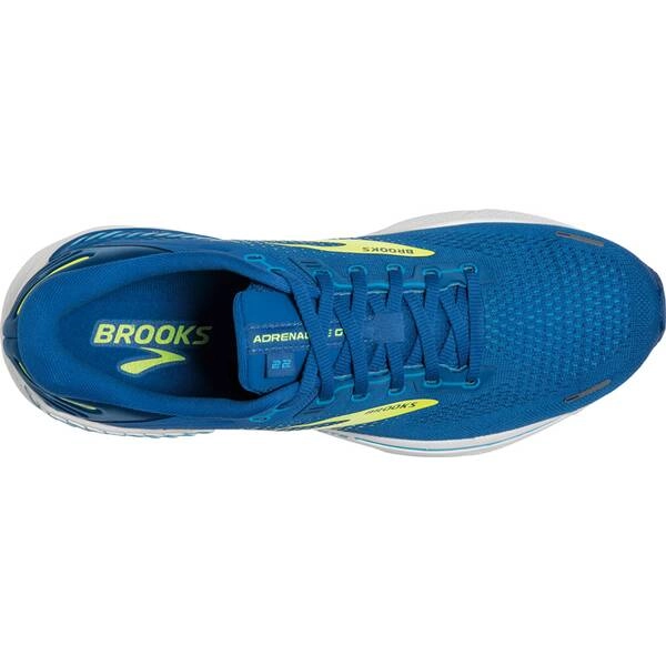 Brooks Adrenaline GTS 22 Blau Weiß AW22 Schuhe, Größe 42,5 - EUR