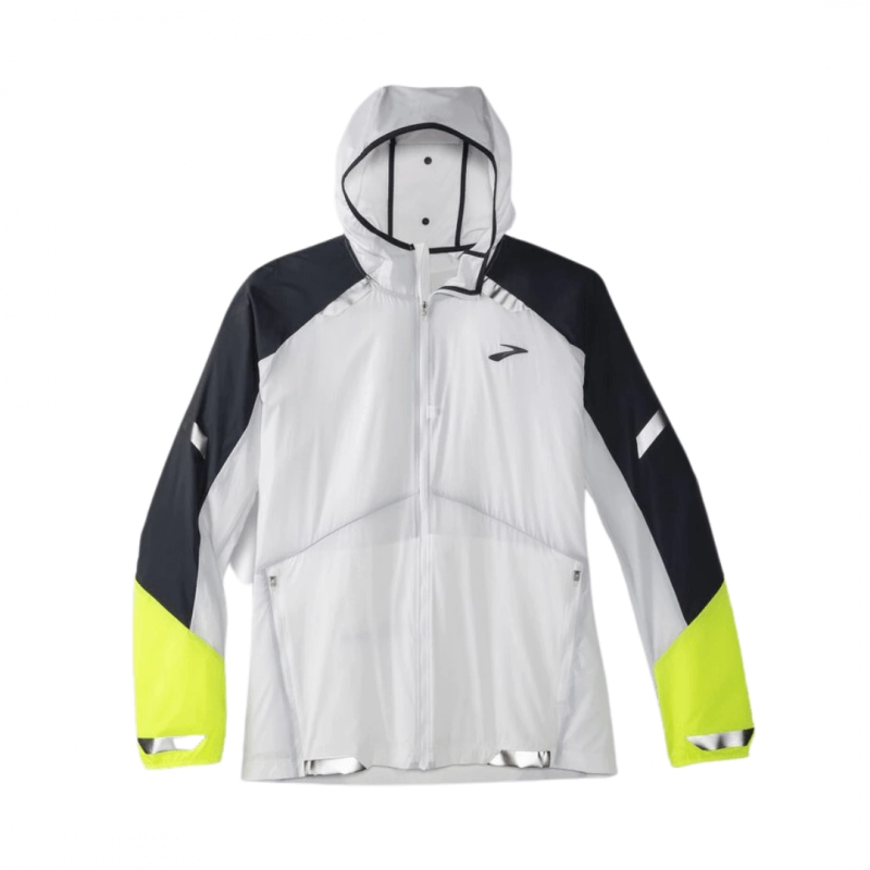 Run Visible 5" Jacke Weiß, Größe S