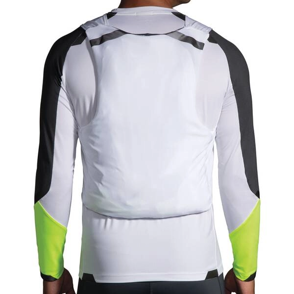 Run Visible 5" Jacke Weiß, Größe S