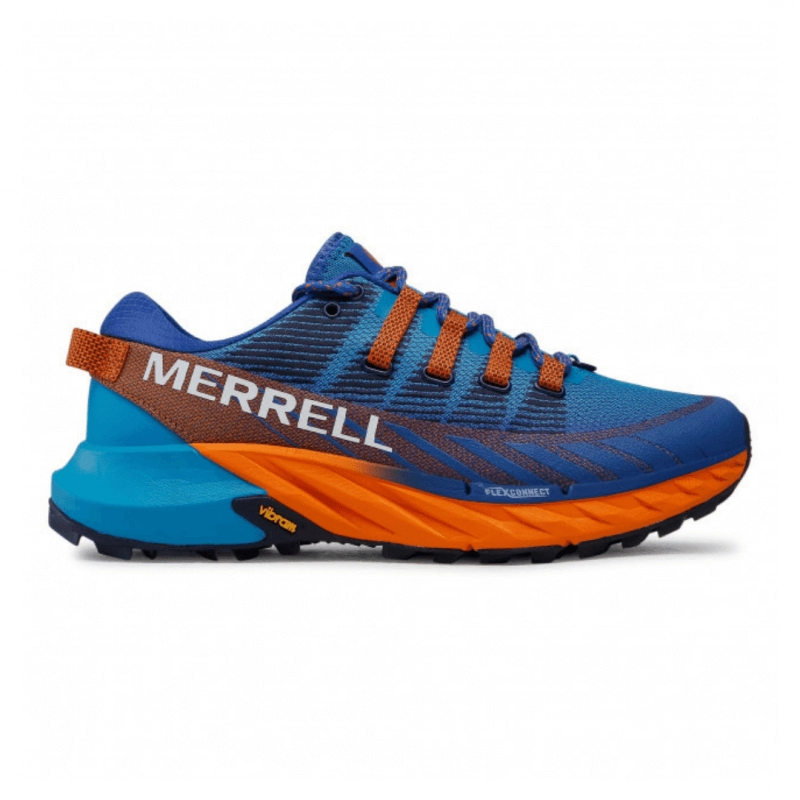 Merrell Agility Peak 4 Trailrunningschuhe Blau Orange AW21, Größe 43 - EUR