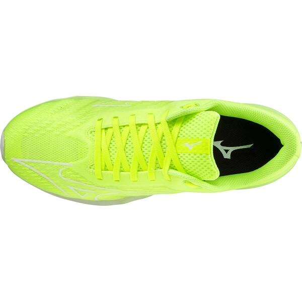 Mizuno Wave Shadow 5 Dämpfungsschuhe Gelb Fluor SS22, Größe 44,5 - EUR