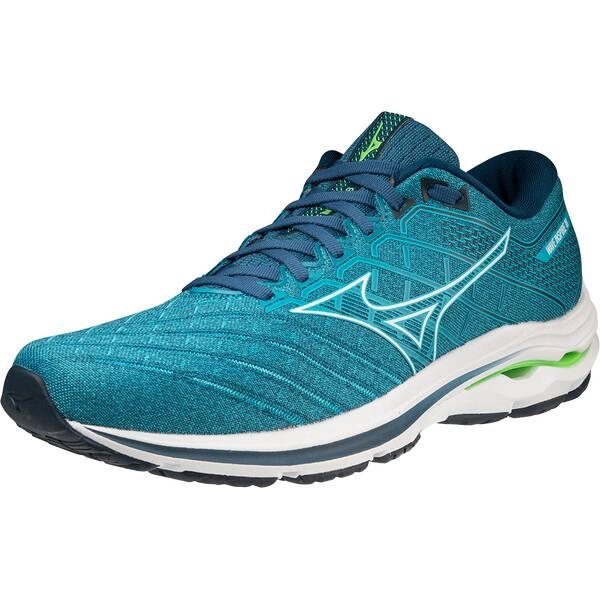 Mizuno Wave Inspire 18 Schuhe Blau Weiß, Größe 44 - EUR