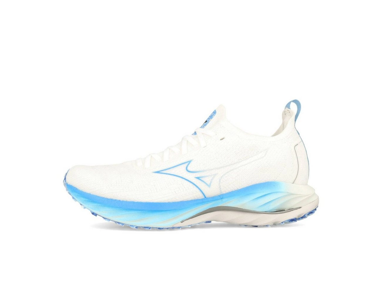 Turnschuhe Mizuno Wave Neo Wind Weiß Blau AW22, Größe 45 - EUR