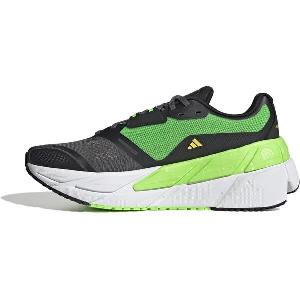 Adidas Adistar CS Dämpfungsschuhe Schwarz Grün AW22, Größe UK 7.5