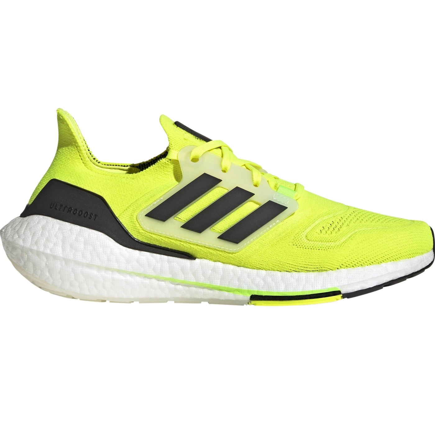 Adidas Ultraboost 22 Dämpfungsschuhe Gelb Schwarz AW22, Größe UK 9
