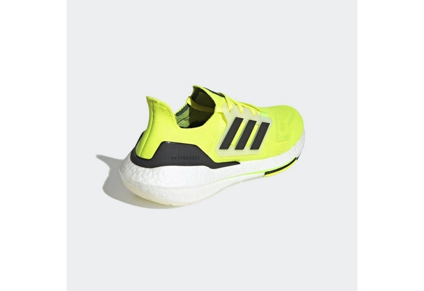 Adidas Ultraboost 22 Dämpfungsschuhe Gelb Schwarz AW22, Größe UK 9