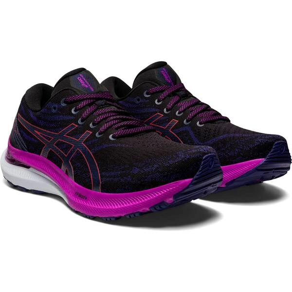 Asics Gel Kayano 29 Damenschuhe Schwartz Violett AW22, Größe 37,5 - EUR