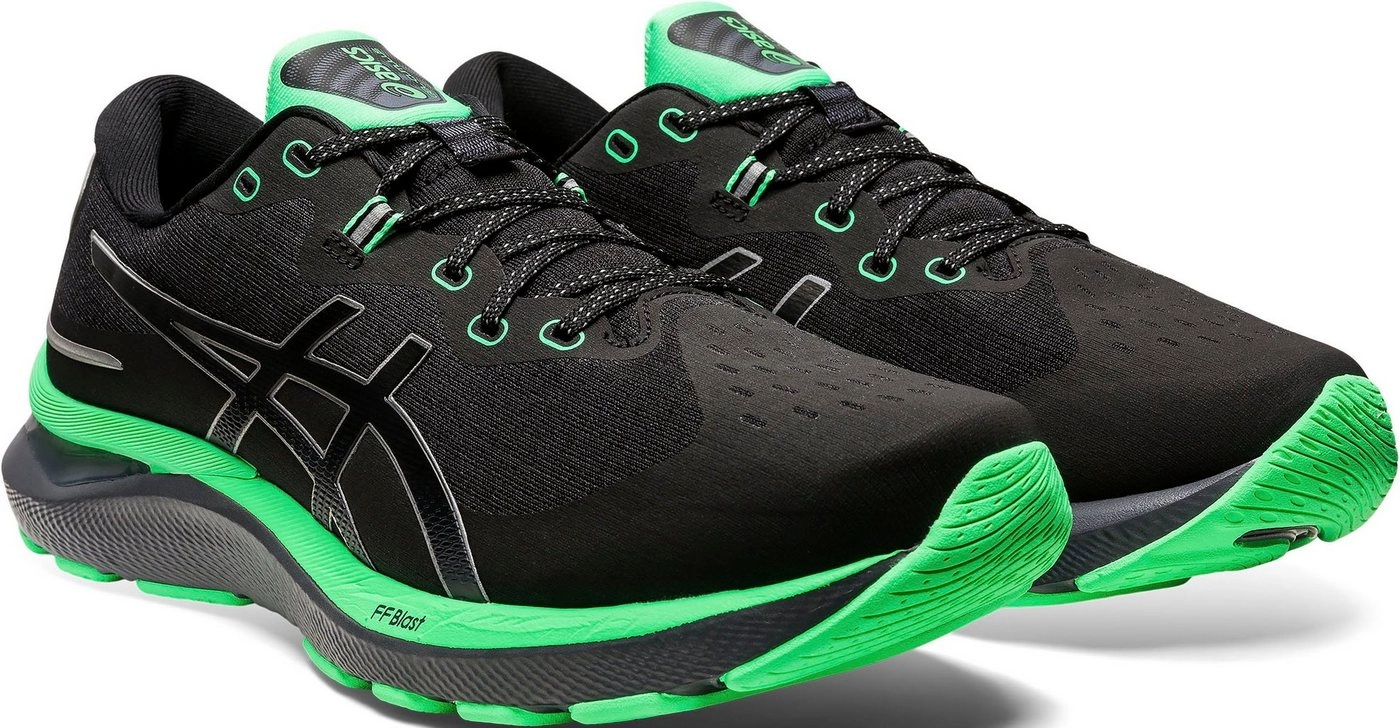 Schuhe Asics Gel Cumulus 24 Lite Show Schwarz Grün AW22, Größe 41,5 - EUR