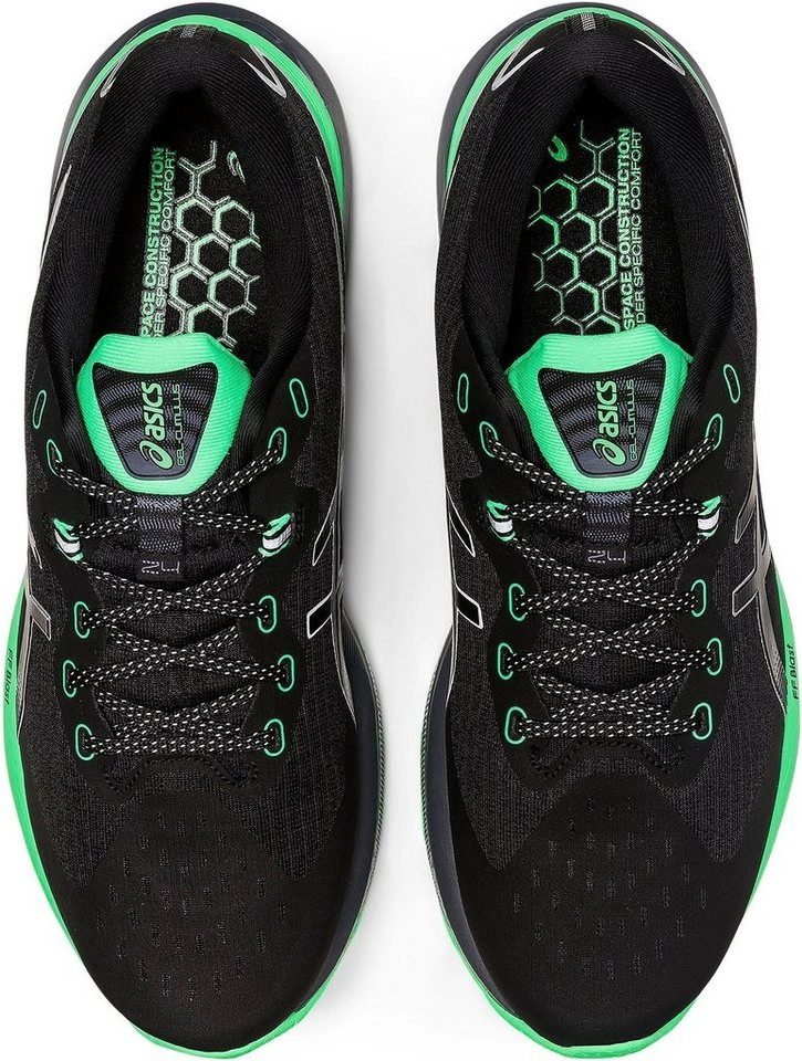 Schuhe Asics Gel Cumulus 24 Lite Show Schwarz Grün AW22, Größe 41,5 - EUR