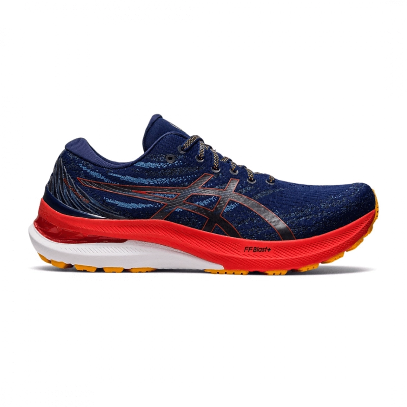 Asics Gel Kayano 29 Laufschuhe Blau Rot AW22, Größe 46 - EUR