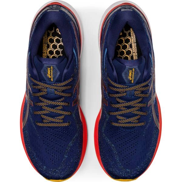 Asics Gel Kayano 29 Laufschuhe Blau Rot AW22, Größe 46 - EUR