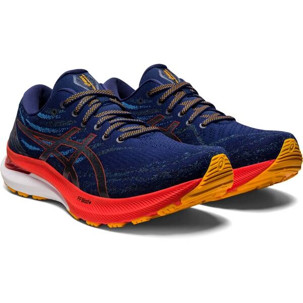 Asics Gel Kayano 29 Laufschuhe Blau Rot AW22, Größe 46 - EUR
