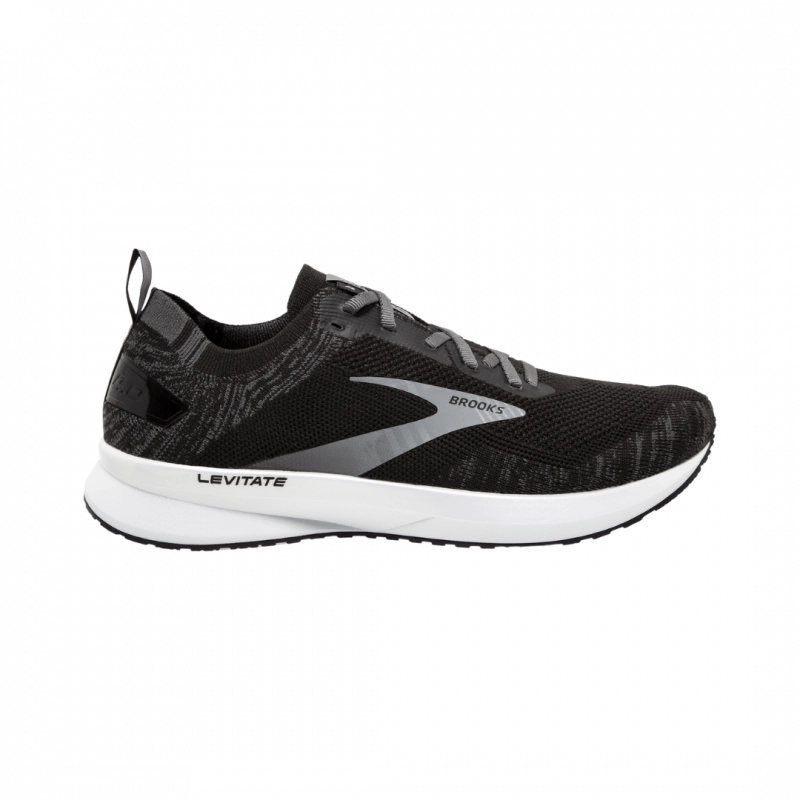 Brooks Levitate 4 Dämpfungsschuhe Schwarz Grau, Größe 42,5 - EUR