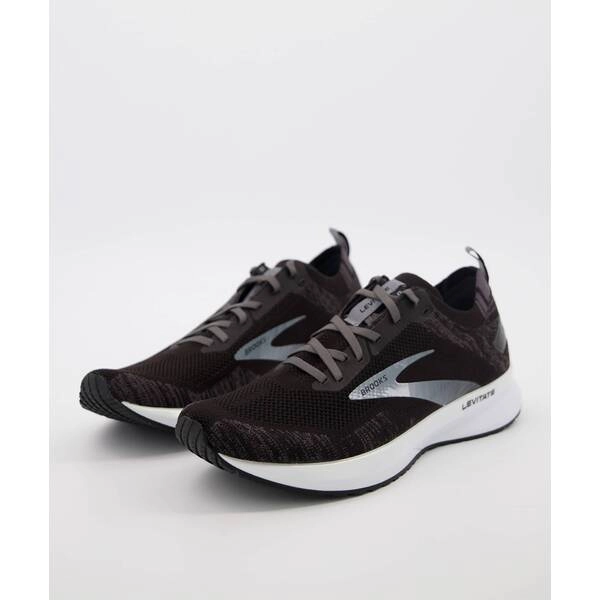 Brooks Levitate 4 Dämpfungsschuhe Schwarz Grau, Größe 42,5 - EUR