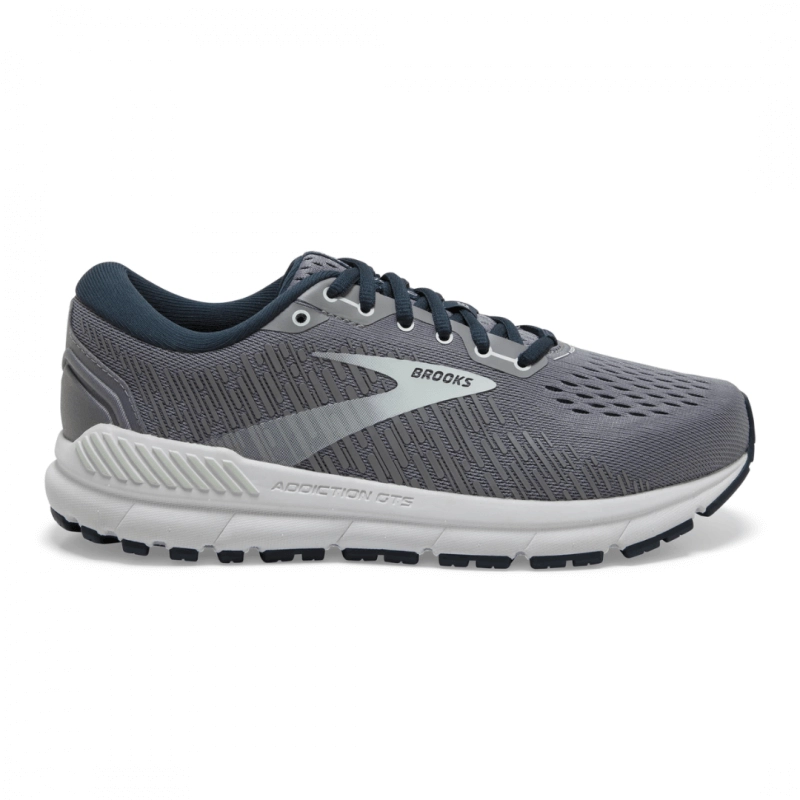 Brooks Addiction GTS 15 Damen Dämpfungsschuhe Grau SS22, Größe 40,5 - EUR