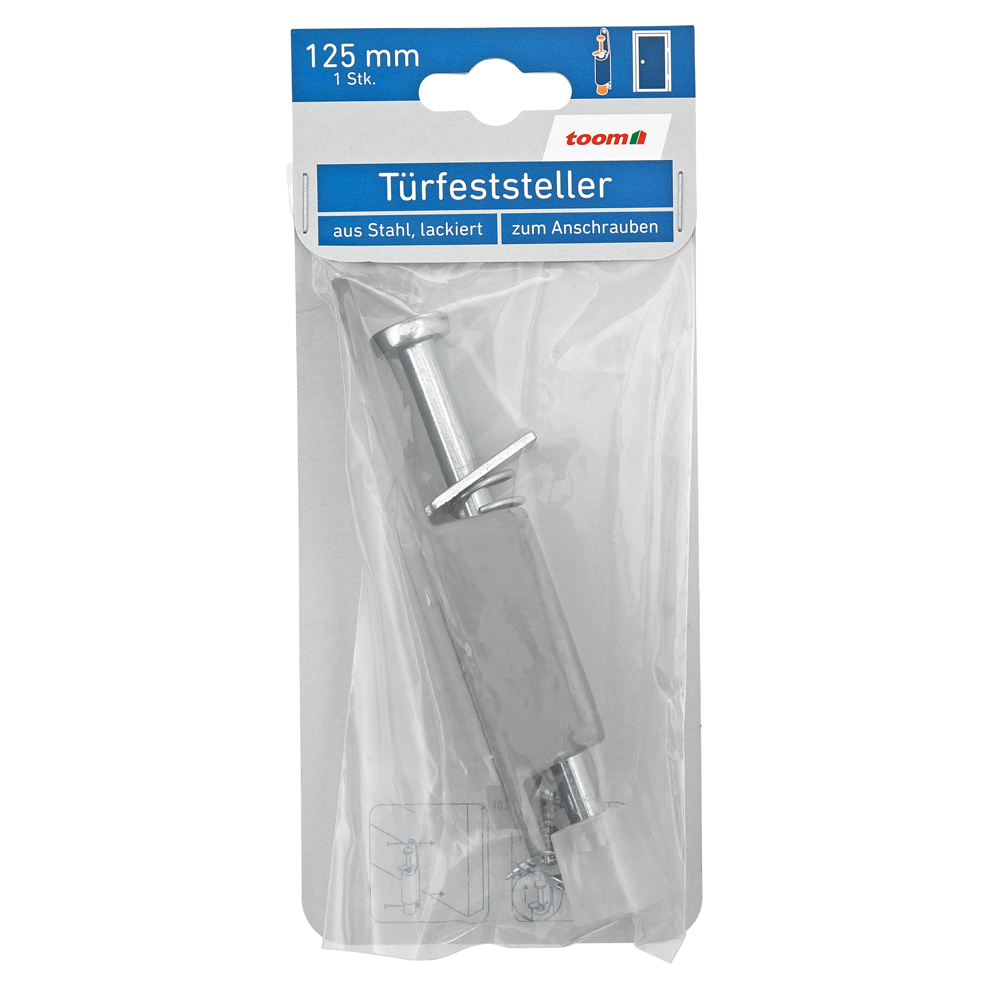 toom Türfeststeller Stahl lackiert 125 mm 1 Stück