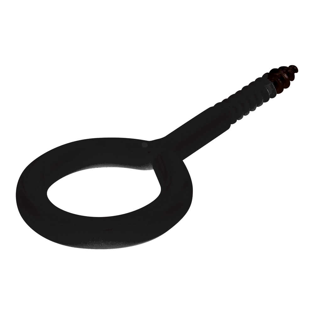 toom Ringschrauben schwarz 10 x 5 x 2,7 mm 6 Stück