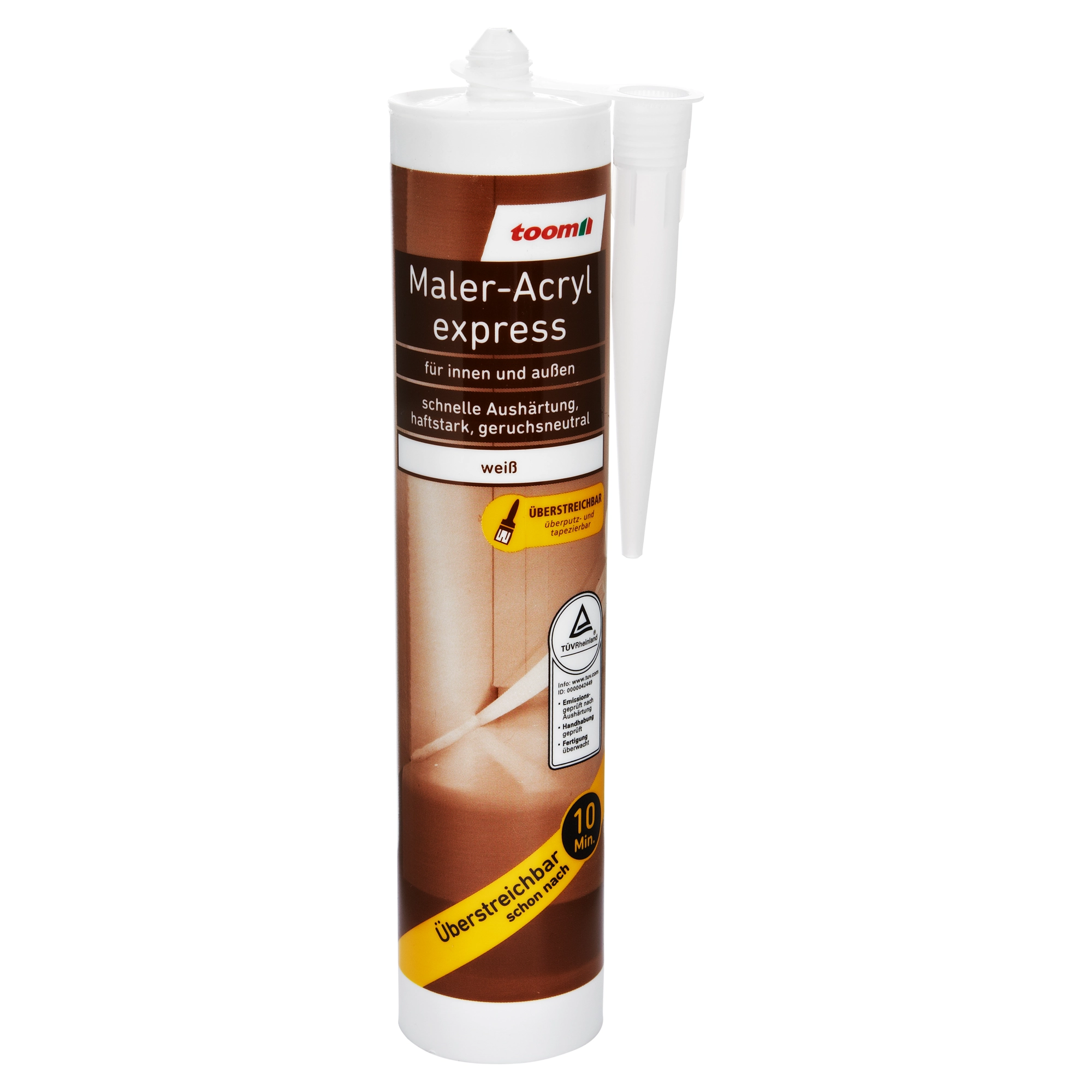 toom Maleracryl "express" weiß 310 ml